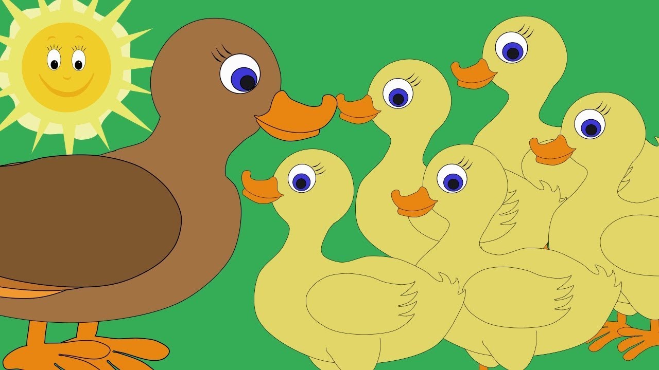 5 Little Ducks, Nursery Rhyme for Babies and Toddlers from Sing and Learn