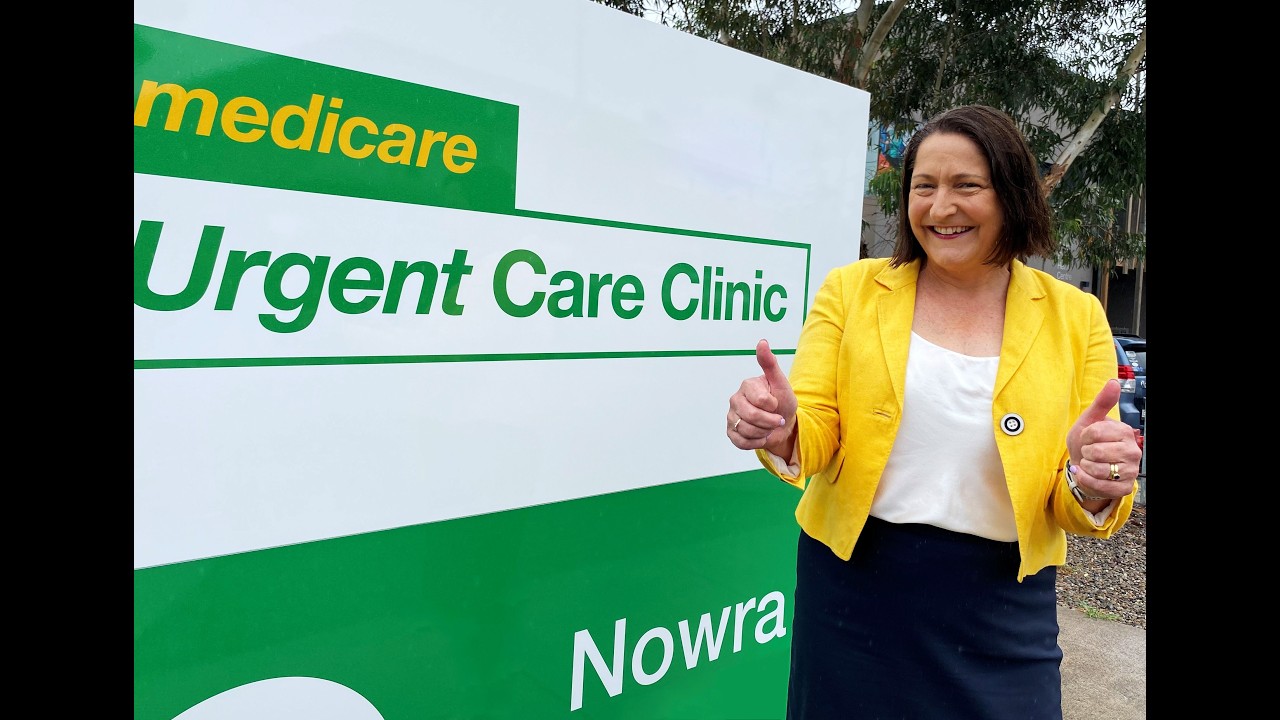 SPEECH: Nowra Medicare Urgent Care Clinic now open !