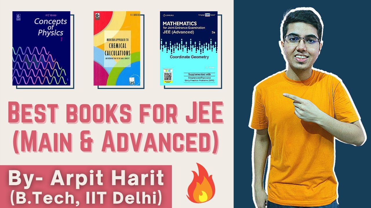 Important books for JEE Main and Advanced | Best books for IIT-JEE Preparation | Arpit Harit 🔥