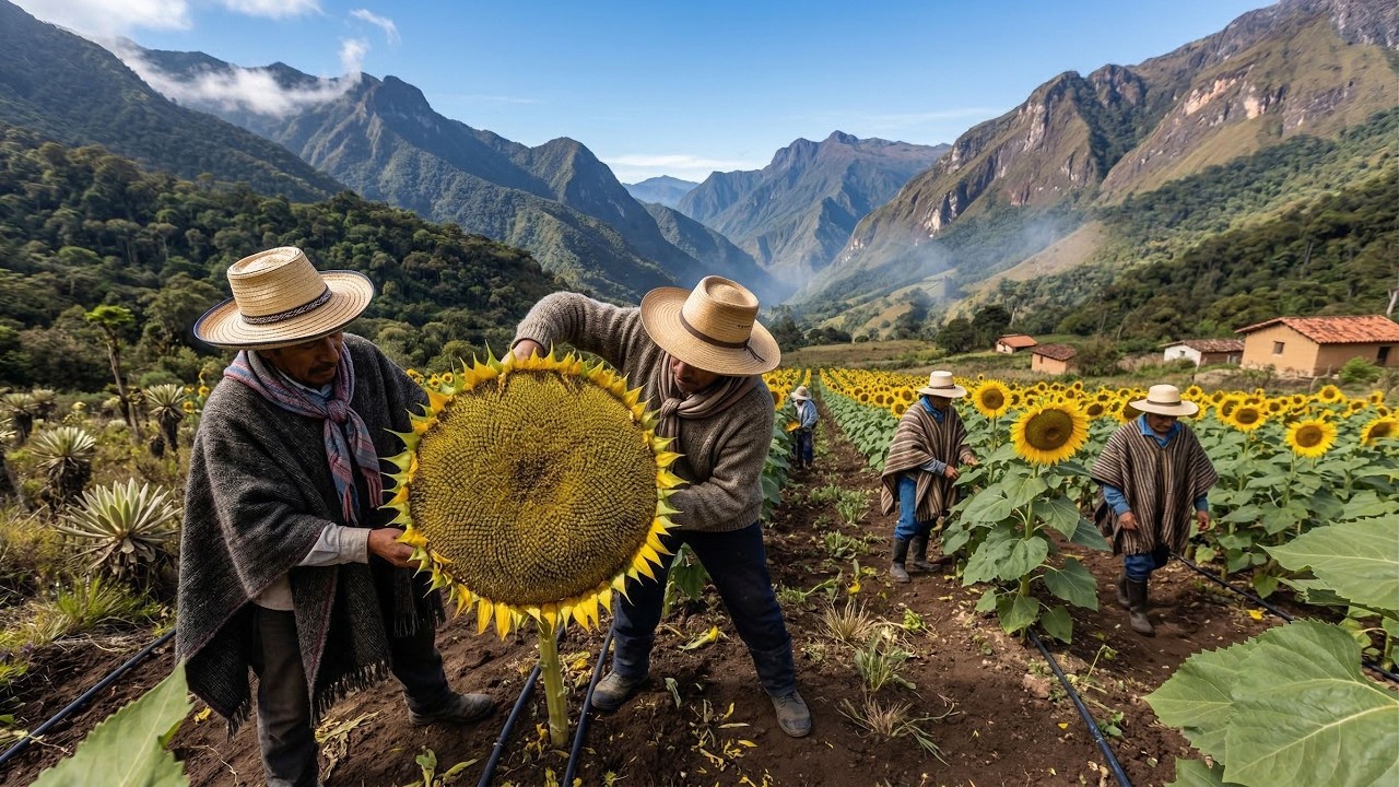 ¿Qué pasaría si se cultivaran girasoles en las altas montañas de Venezuela Los resultados sorprendie