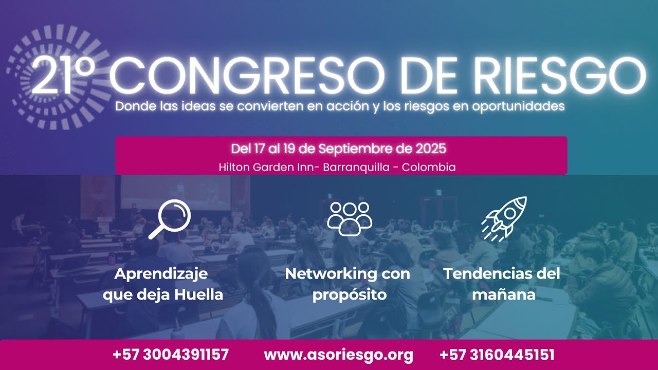 Momentos del XXI Congreso de Riesgo para el Sector Solidario.