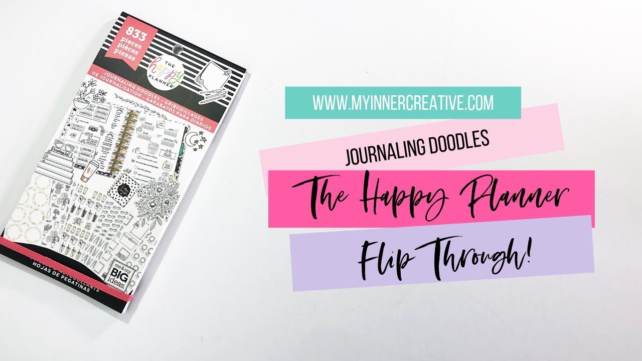 The Happy Planner - Journaling Doodles Flip Through - MAMBI