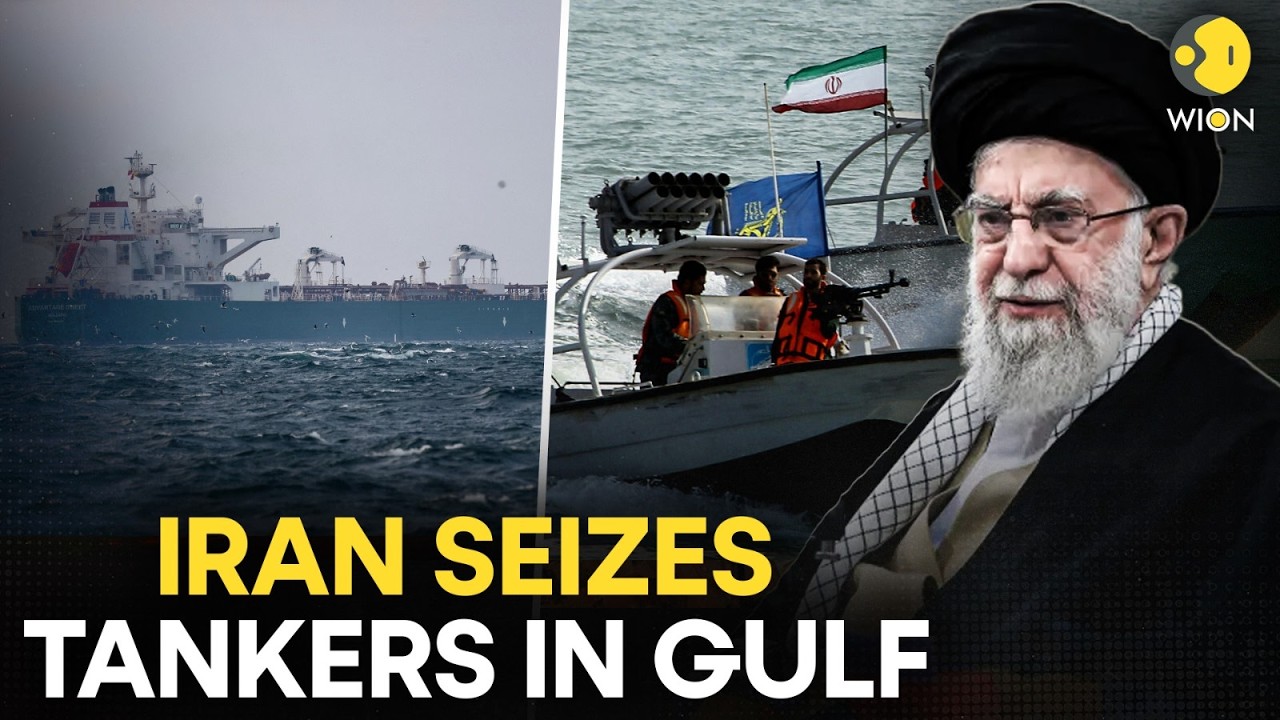 Iran Seizes 2 Foreign Oil Tankers in Persian Gulf, Middle East on Alert | WION Originals