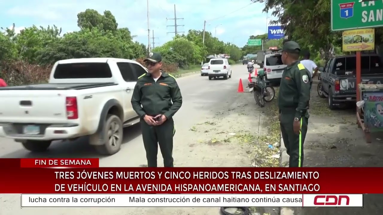 Tres jóvenes muertos y cinco herios tras deslizamientos de vehículos en la avenida Hispanoamericana