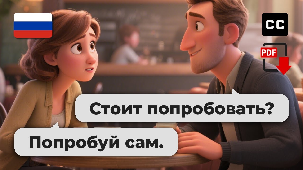 10 реальных русских диалогов для изучения русского для начинающих 🇷🇺