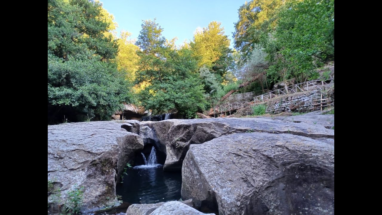 Il Parco delle Cascate di Chia del Fosso Castello
