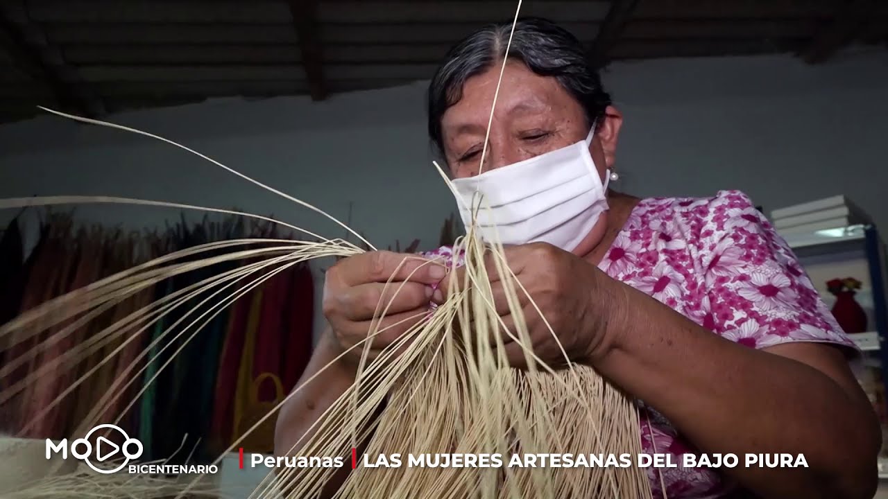 Mercedes Flores: el valor de la mujer artesana de Piura