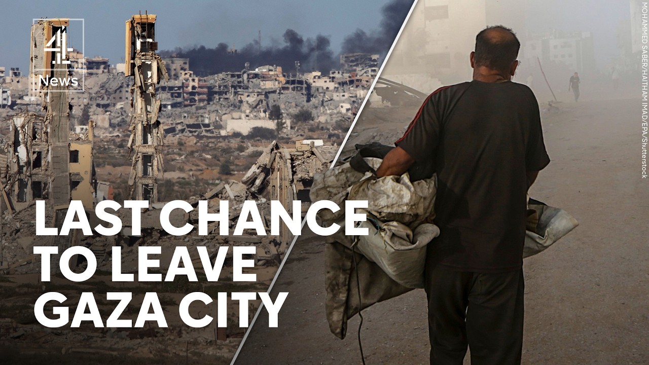 Israel warns Gaza City residents to flee as soldiers tighten siege