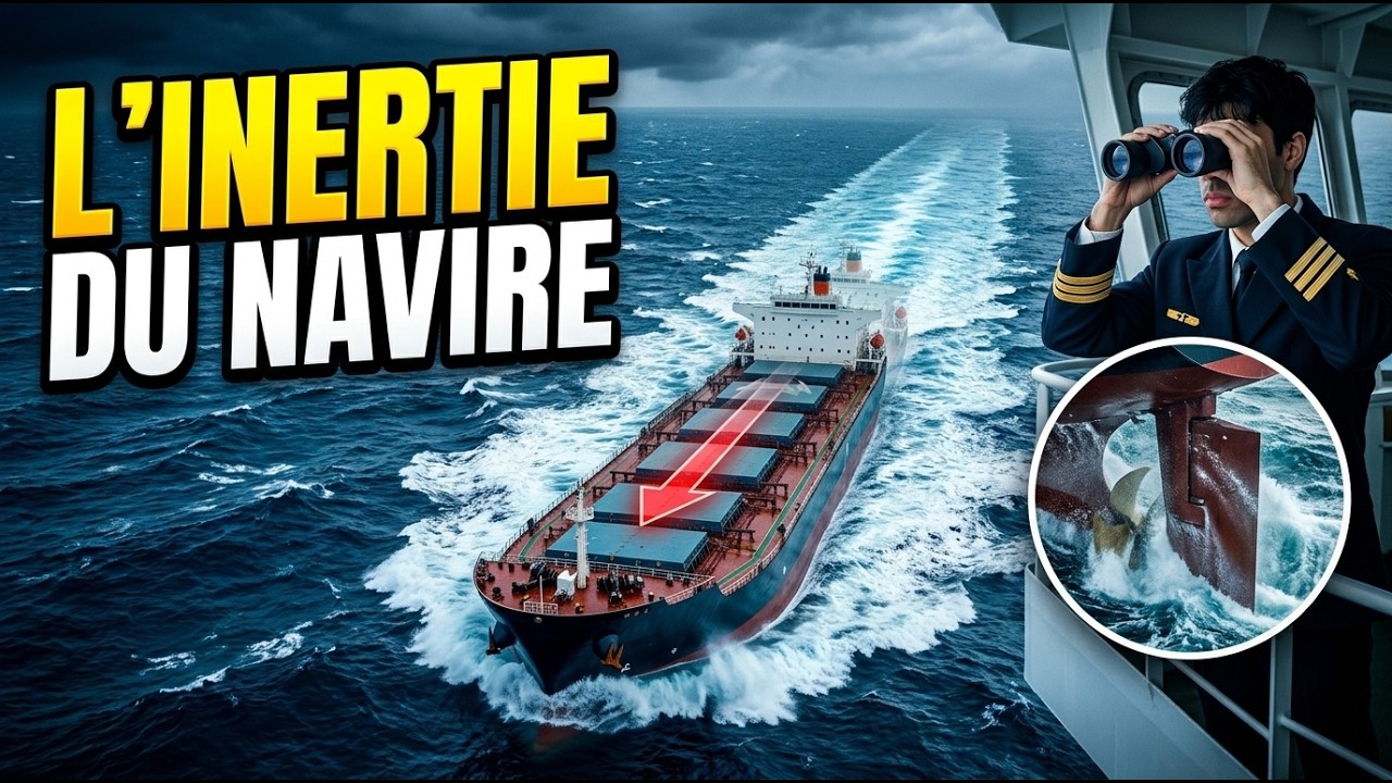 Manœuvres de port: L'inertie du navire | Navigation maritime