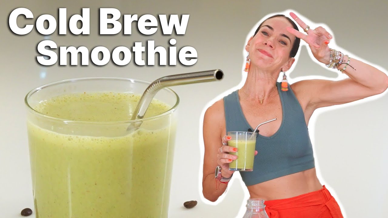 Post-Run Smoothie: Cold Brew Recovery Fuel with Mariana Fernández 🏃‍♀️☕