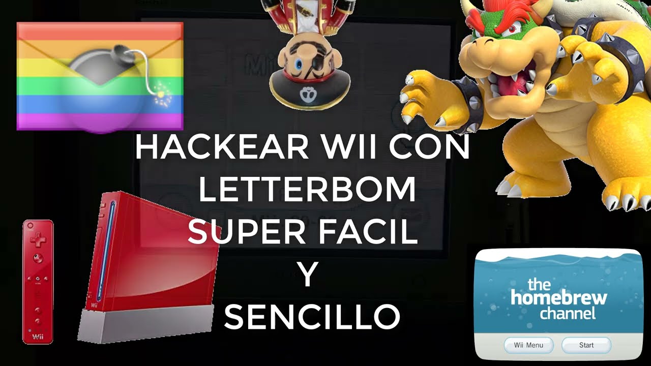 HACKEAR WII SUPER FACIL  CON LETTERBOM