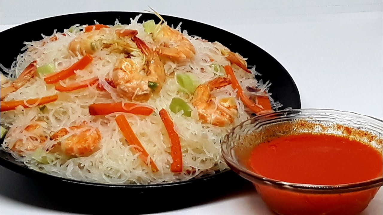 BIHUN GORENG BAKUAH KHAS PARIAMAN, BIHUN UNIK DGN TOPING KUAH CABE DIATASNYA...