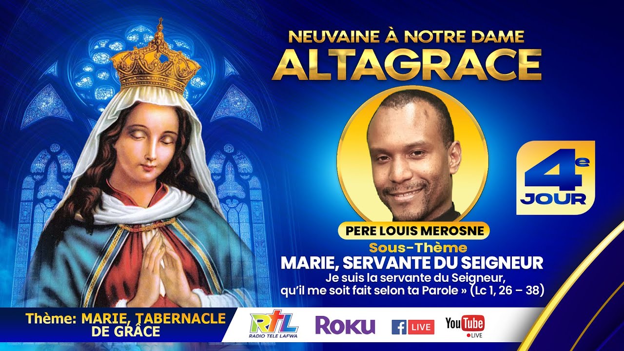Neuvaine a notre dame d’altagrace 15 Janv 2026