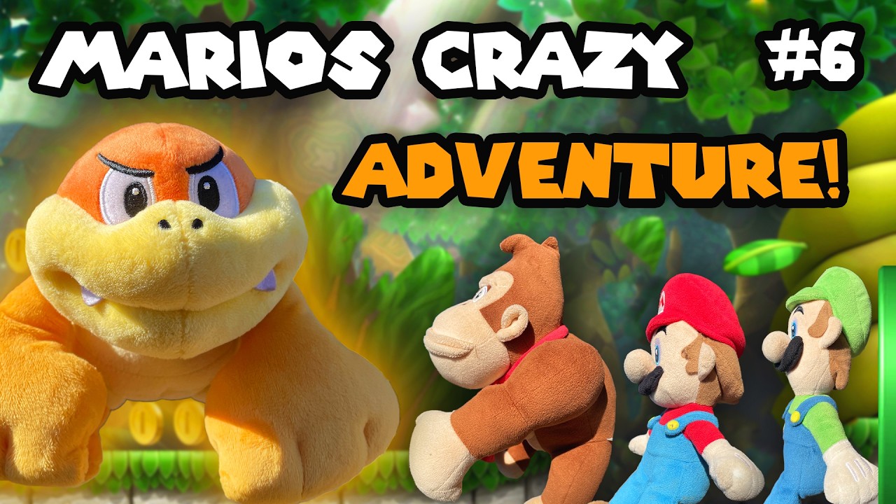 Marios Crazy Adventure Part 6 (DK Vs Boom Boom)#mario 