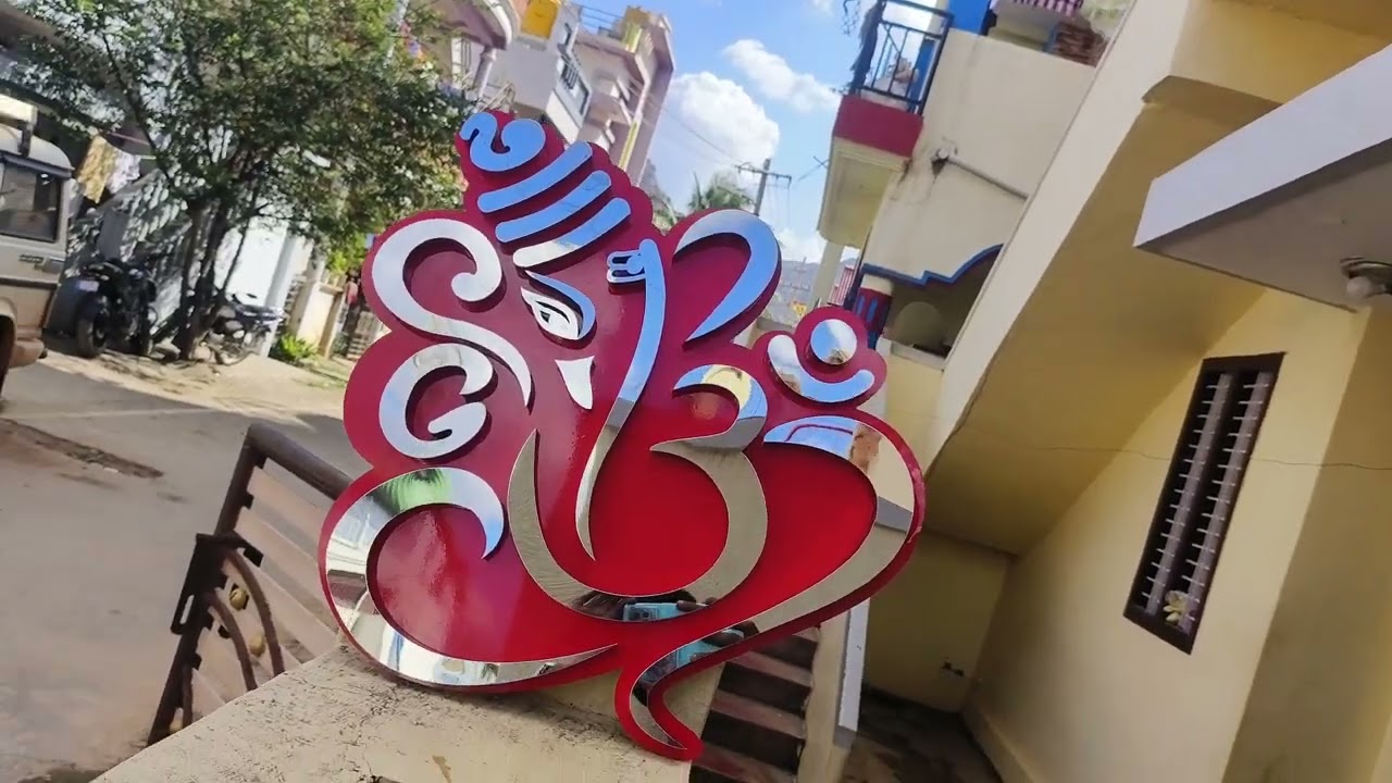 steel GANESHA METAL board