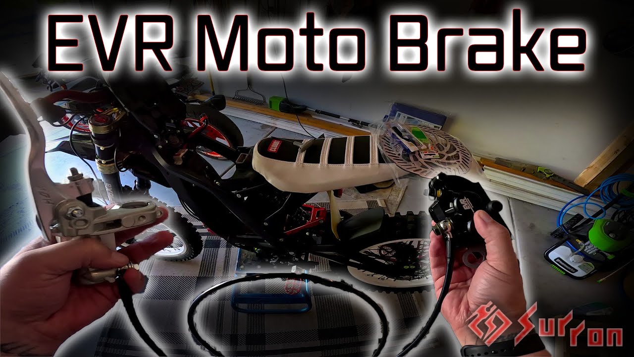 How To: Installation, Bleeding, and Review of the EVRaceworks Rear MOTO brake⚡#surron #brakes #bleed