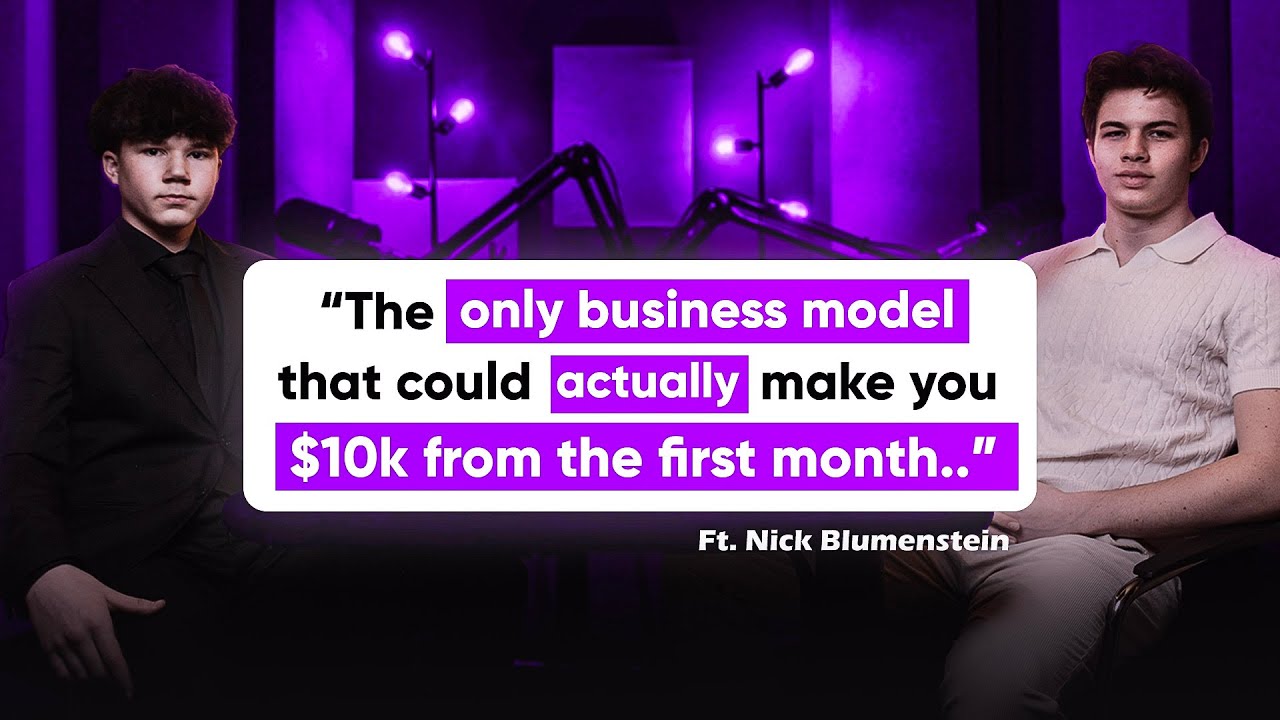 This side hustle could easily make you 10k/mo in just 72 days - Nick Blumenstein Interview