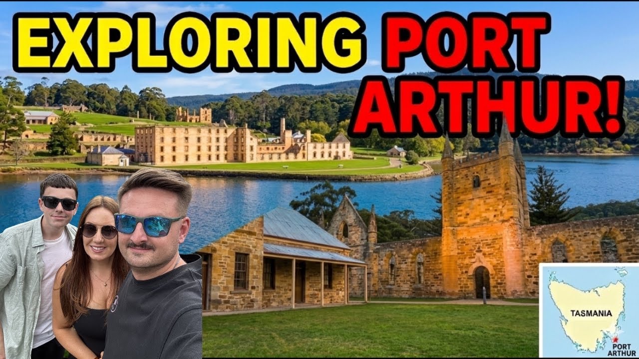 Автопутешествие из Хобарта в Порт-Артур 🇦🇺 | Осмотр исторического места + ночевка