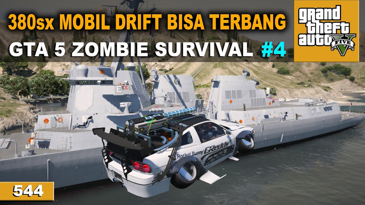GTA 5 ZOMBIE SURVIVAL - CURI MOBIL MERRYWEATHER #544