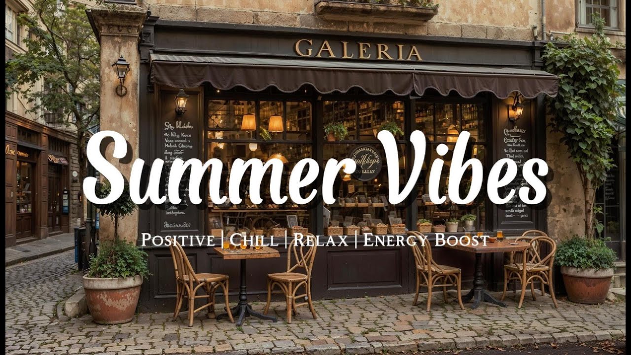 Summer Jazz Vibes☀️ Smooth Jazz Coffee Shop | Relaxing and Chilling R&B  Romantic Love Song vol.4