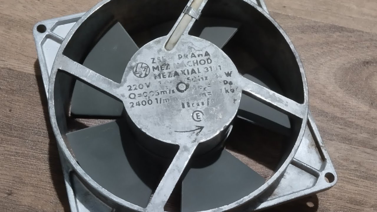 Oživení ventilátoru MEZ