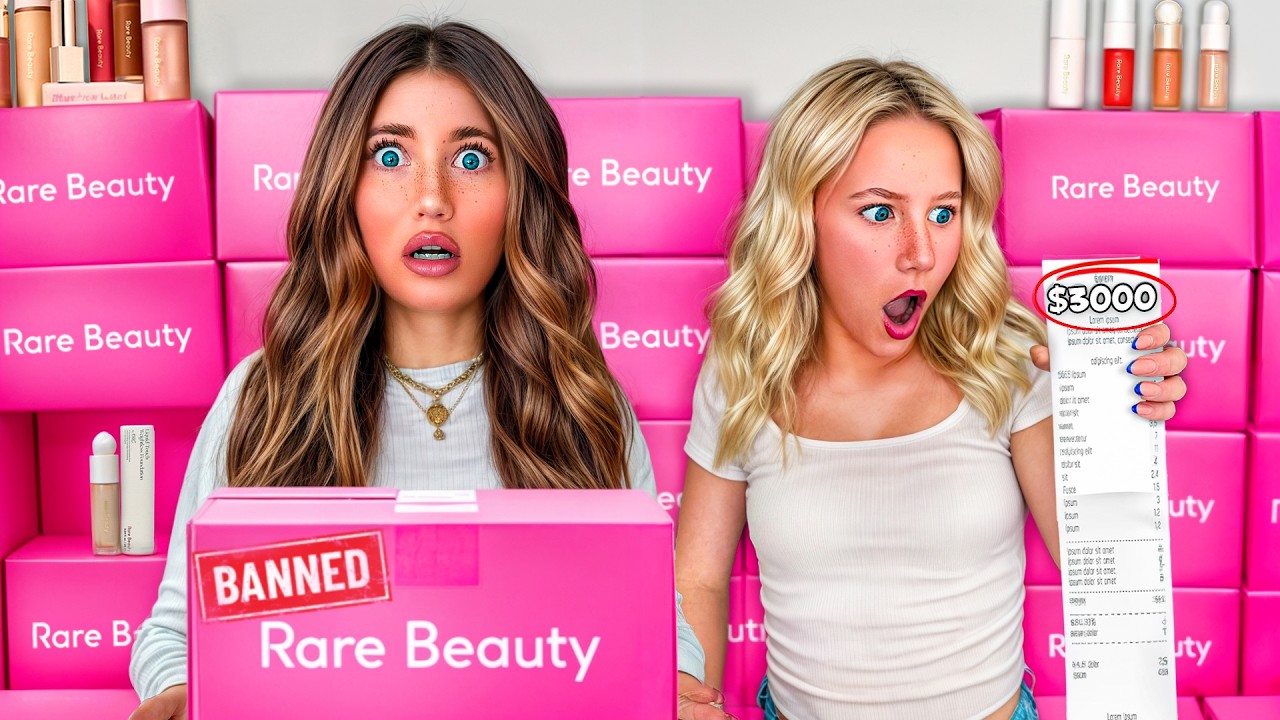 i BOUGHT EVERY Rare Beauty PRODUCT! *i'm Broke