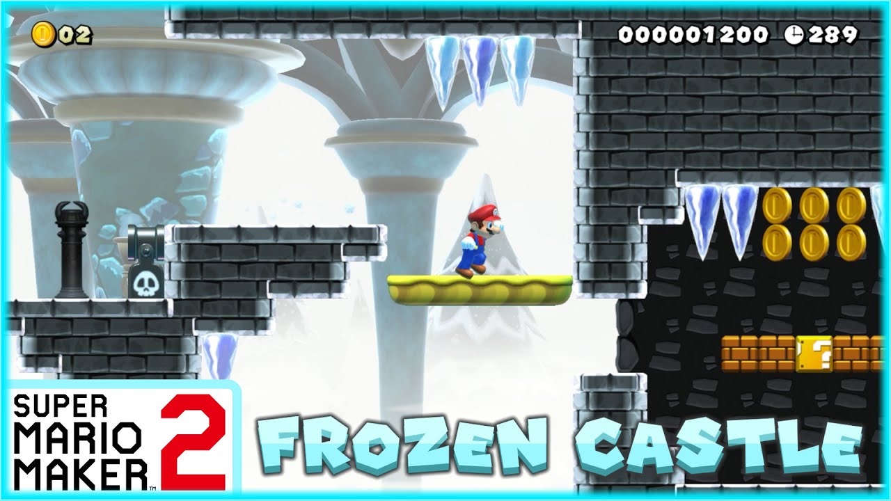 NSMBU Snow Castle | SMM2 Mods
