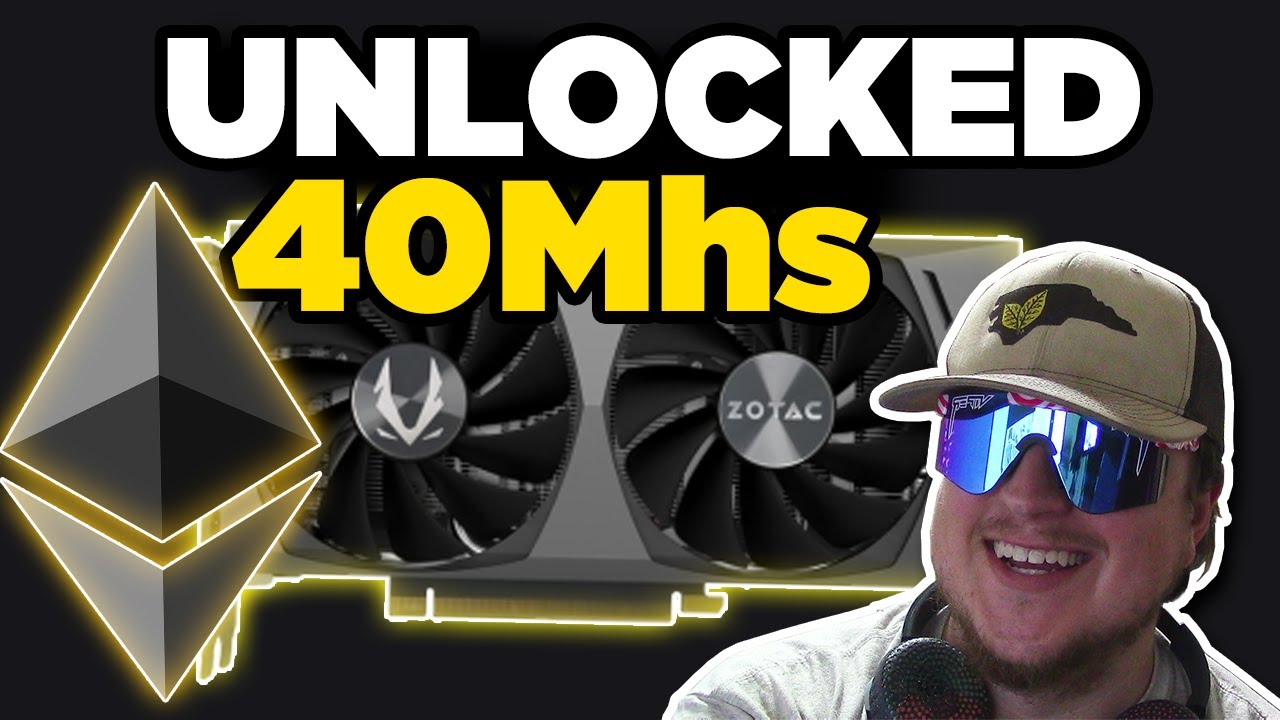 New RTX 3060 Mining Unlock ETH