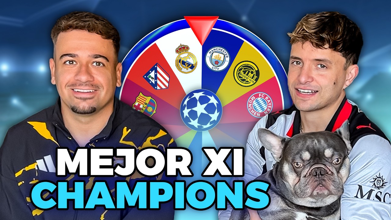 HACIENDO el 11 IDEAL de la CHAMPIONS con RULETA
