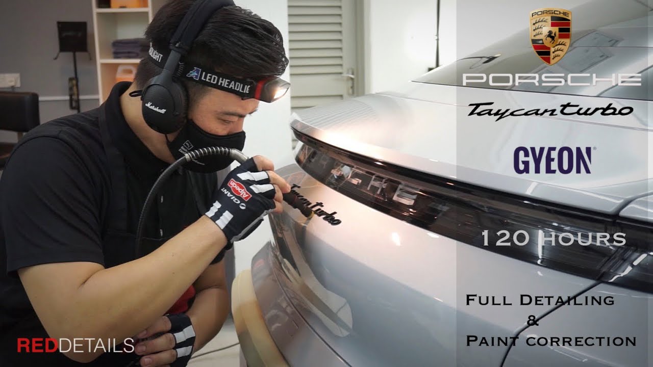 Porsche Taycan Turbo |  Gyeon Q2 PPF | Onerpro PPF | Full Detailing & Paint Correction