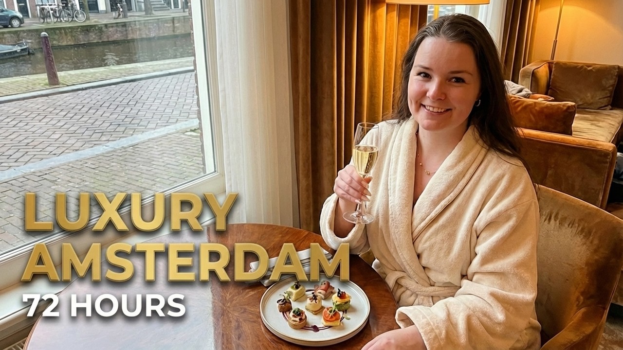 TRAVEL VLOG AMSTERDAM | 3 DAY ITINERARY AMSTERDAM | LUXURY SHOPPING & MUSEUMS