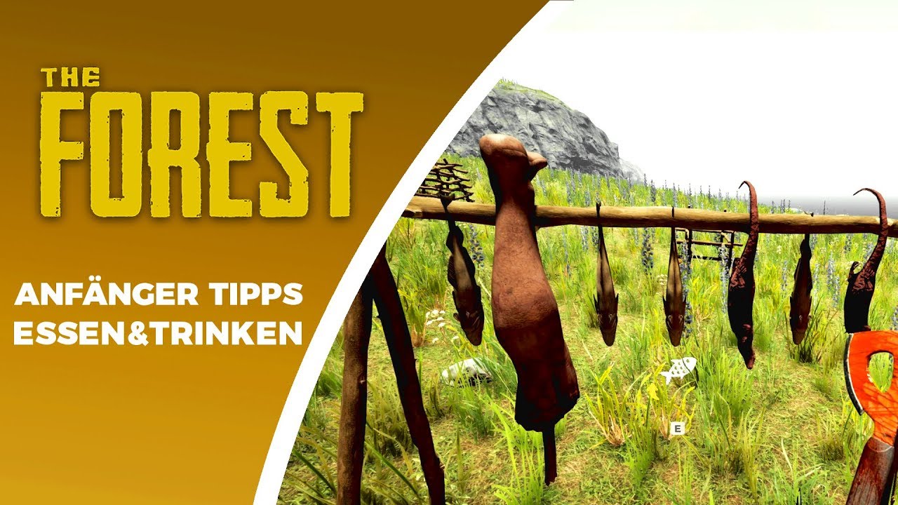 HUNGER & DURST? The Forest Anfänger Tipps [Gameplay|Deutsch]