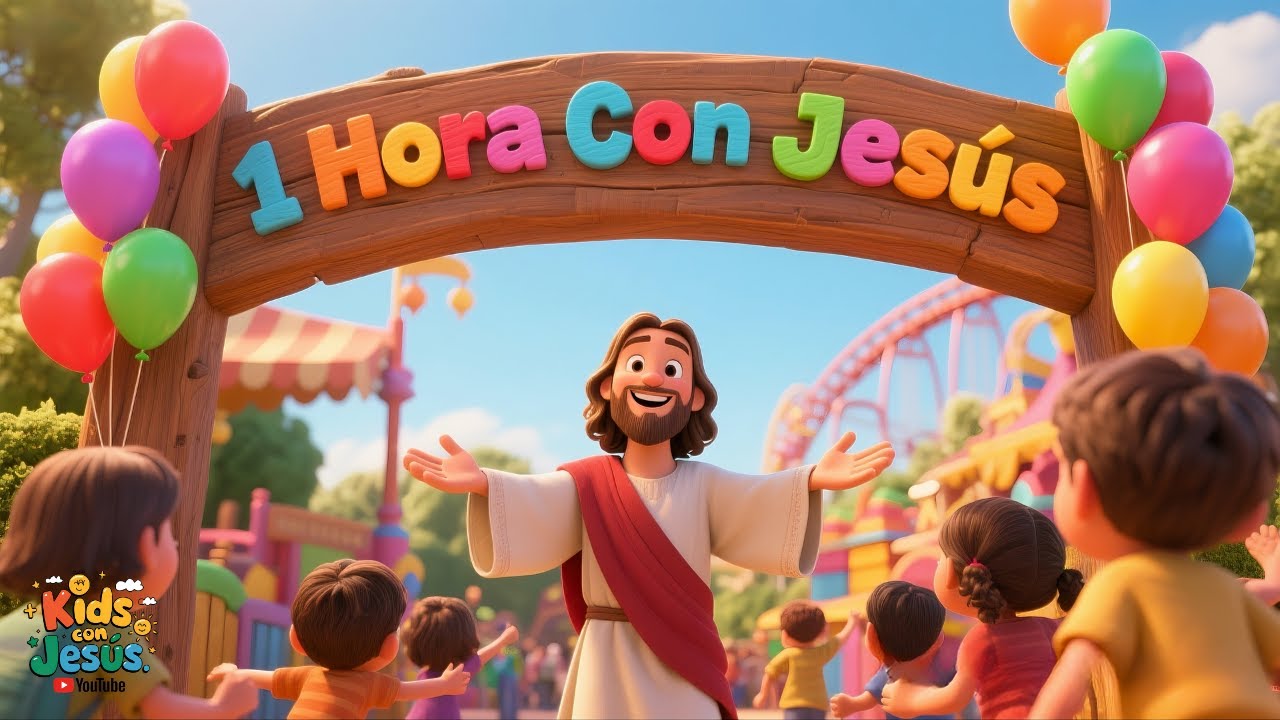 1 Hora De M&uacute;sica Cristiana para Ni&ntilde;os | Canciones y Dibujos Animados