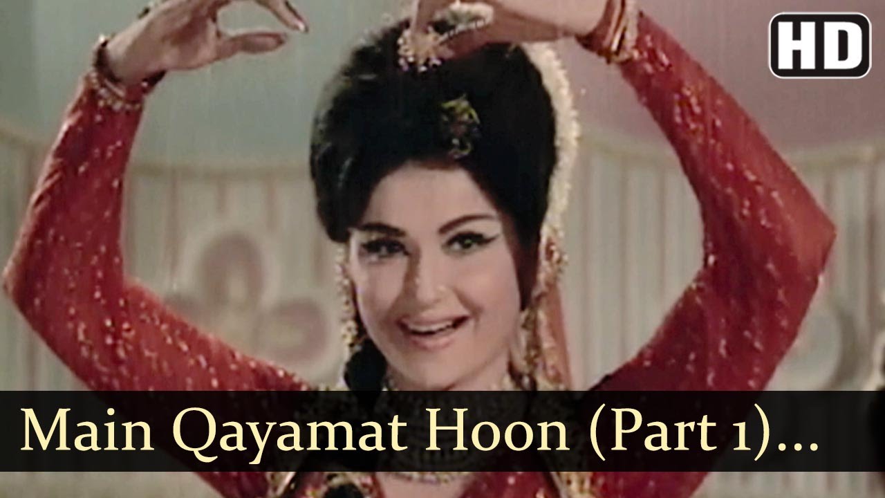 Main Qayamat Hoon | Suhaag Raat Songs | Rajshree Shantaram | Asha Bhosle | Mujra | Filmigaane