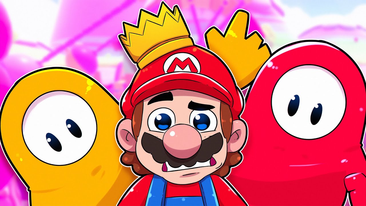 SUPER MARIO NO FALL GUYS!? (ANIMAÇÃO)