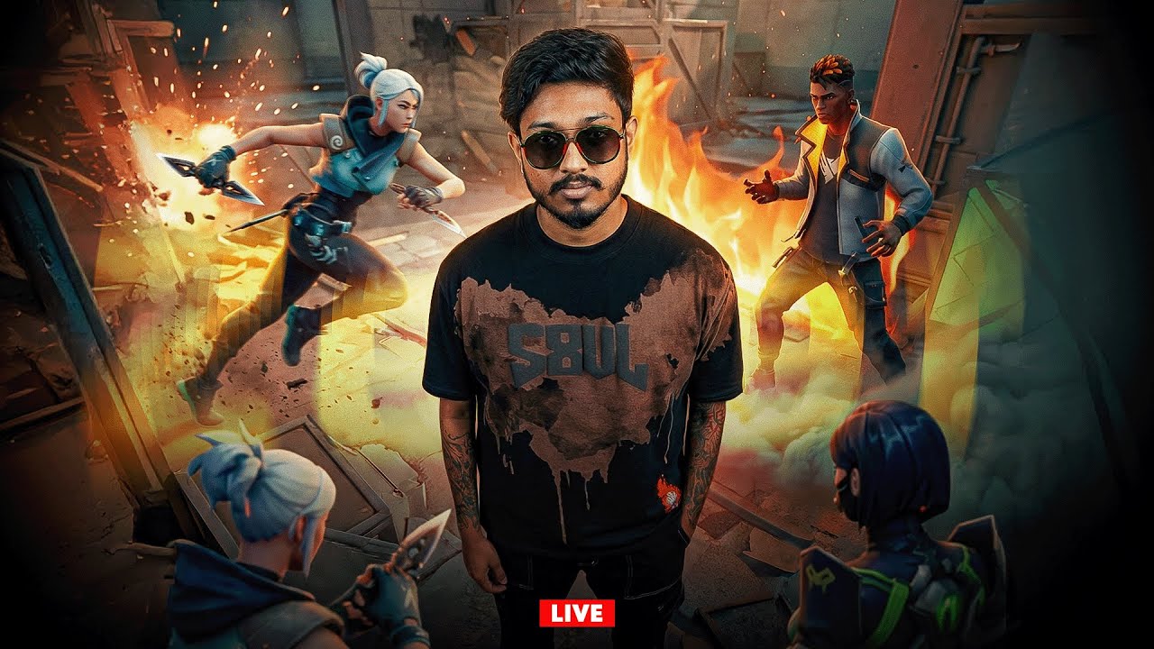 🔴 S8UL VALO boltee 💀 Bhasad Lobbby incominggg 🚀