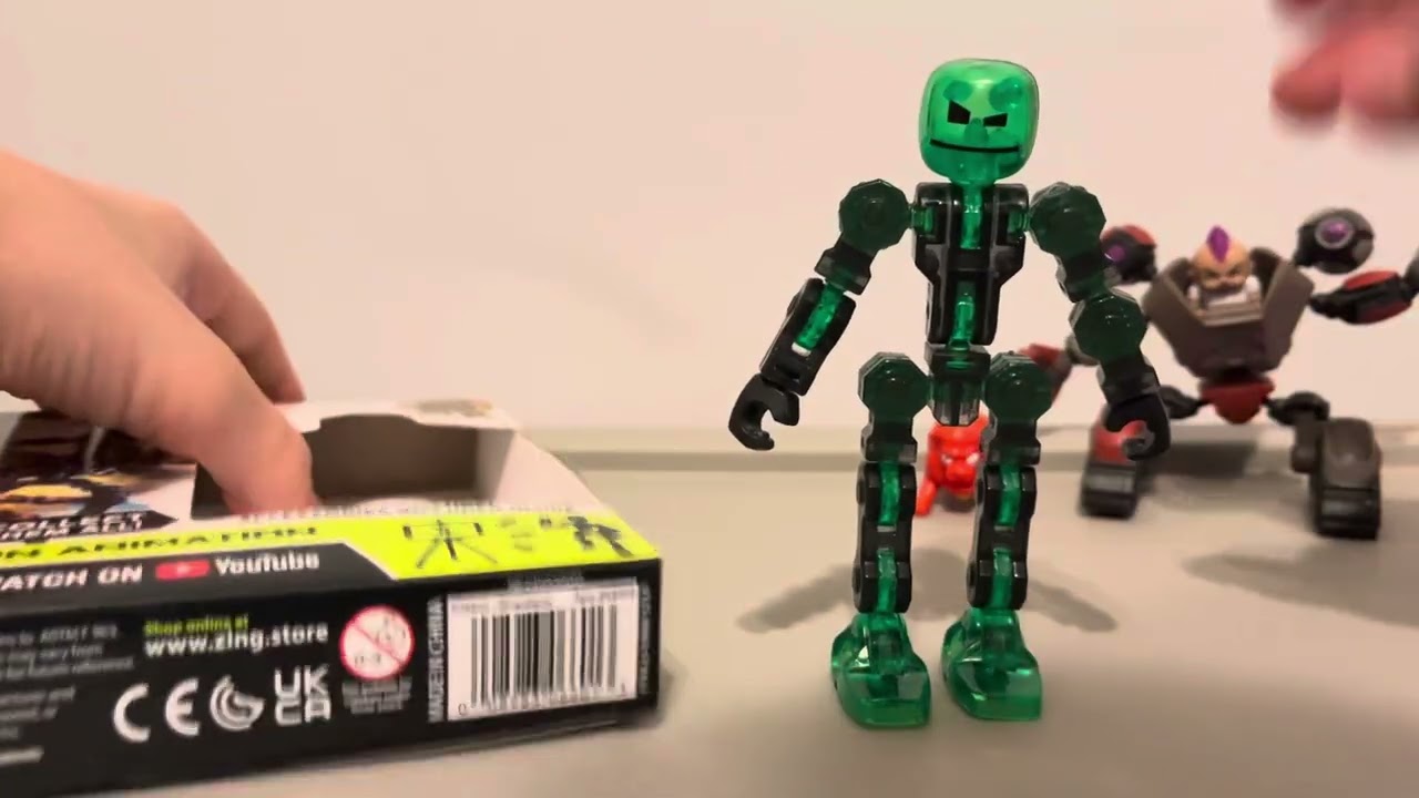 Green Klikbot re unboxing #klikbot #stikbotentertainment