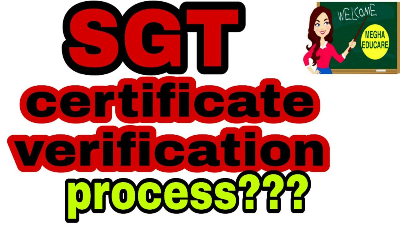 Selection list lo మీ పేరు ఉందా??|| Apdsc sgt certificate verification process