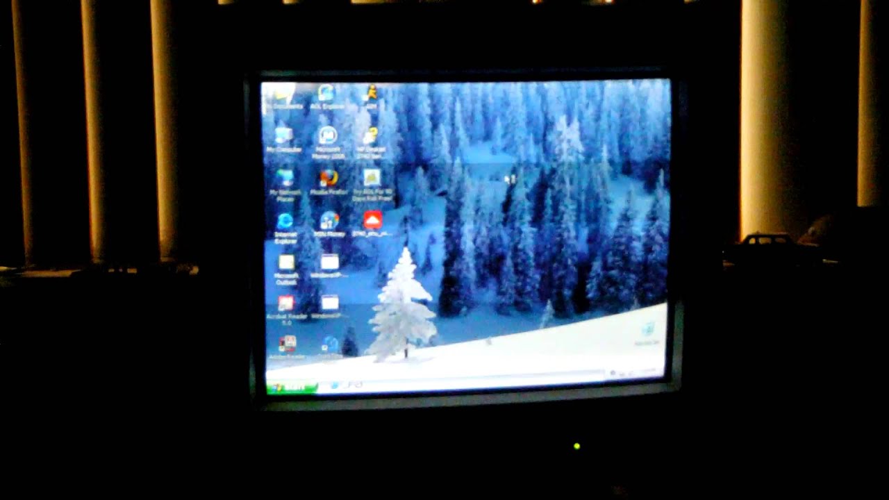desktop hp vectra VL with windows XP sp3