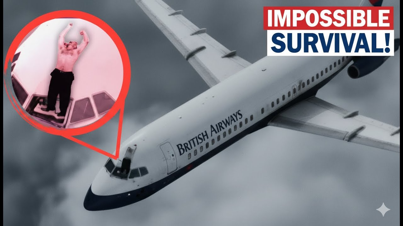 The Miracle in the Sky: British Airways Flight 5390 | Pilot Sucked Out Mid-Air but Survived!