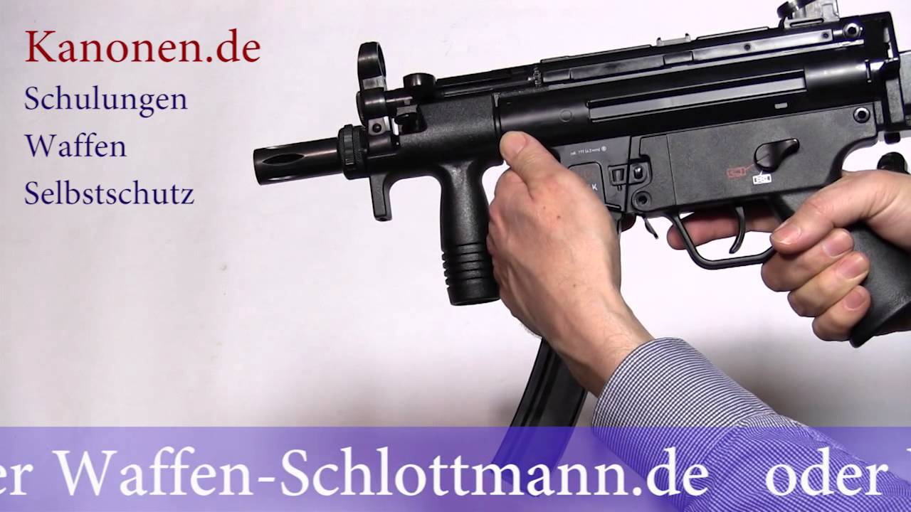 CO2 Pistole MP5 K PDW Kaliber 4,5mm BB
