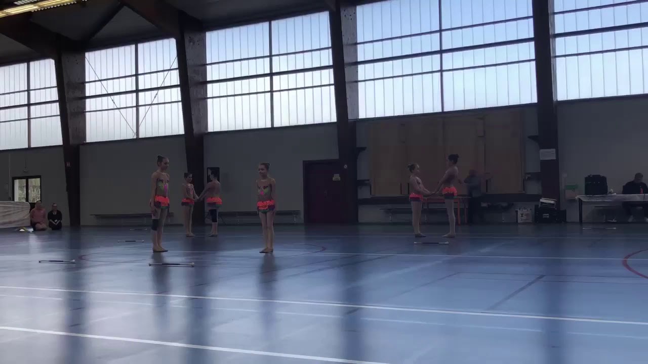 Régional Twirling Caen équipe minime N3