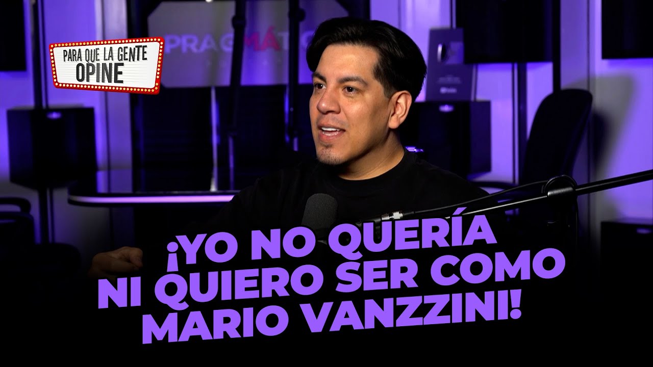 Vanzzini me dijo que yo podía ser el nuevo Mario Vanzzini. #paraquelagenteopine