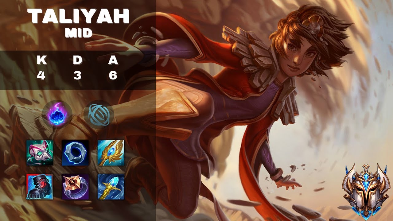 Mid Taliyah vs Lissandra - Challenger League of Legends Replay