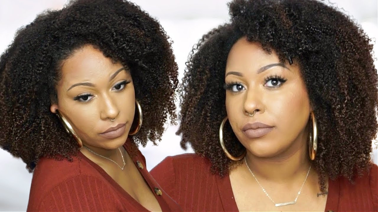 NO LACE 🚫 NO GLUE! | A TRULY BEGINNER FRIENDLY KINKY CURLY WIG! | ft. Curls Curls