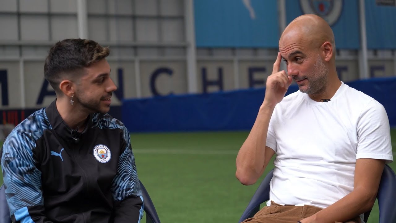 PEP GUARDIOLA y DjMaRiiO