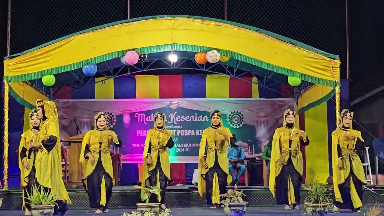 JUARA 1 LOMBA QASIDAH DESA JERMALIK. LAGU WAJIB MATAHARI DUNIA