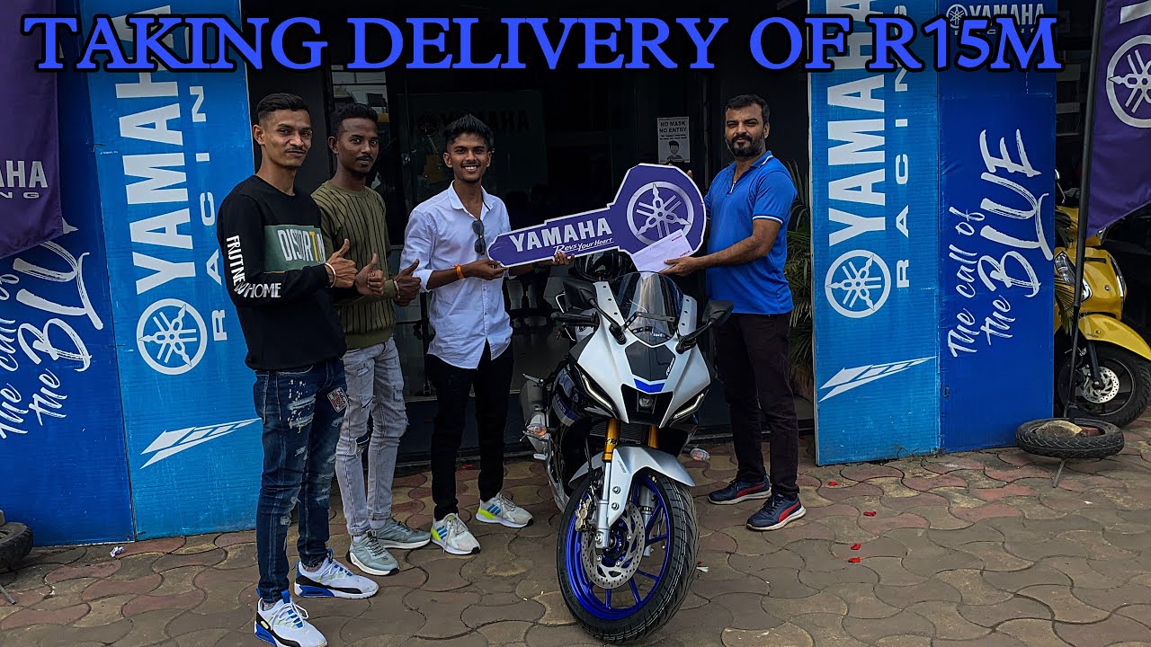 Taking Delivery Of Yamaha R15M Again || Proud Moment