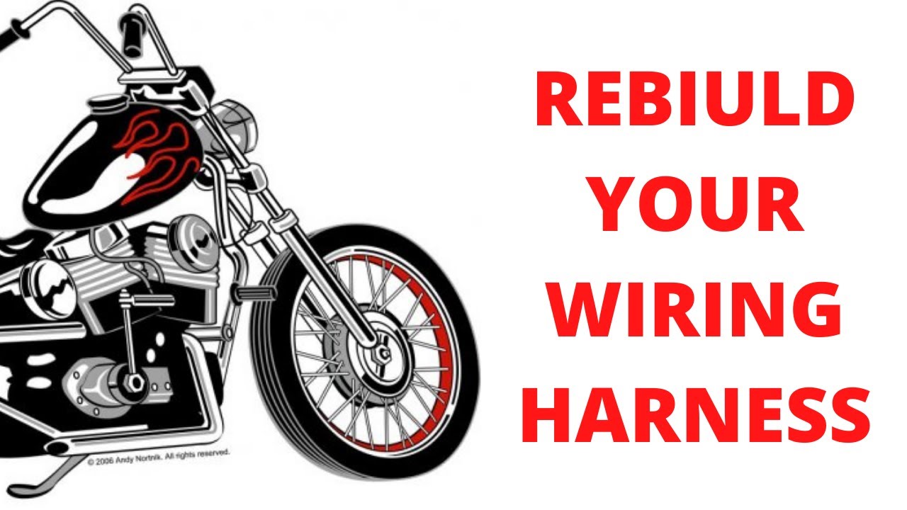 How to rebuild a wiring harness of a motorcycle | බයික් එකේ වයරින් හානස් එක හදාගමු