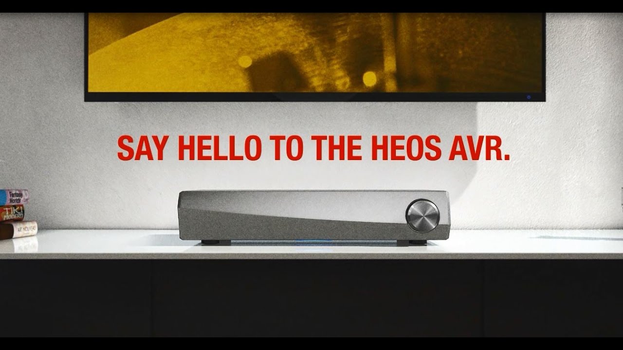 HEOS AVR: SURROUND YOURSELF WITH SOUND, NOT WIRES